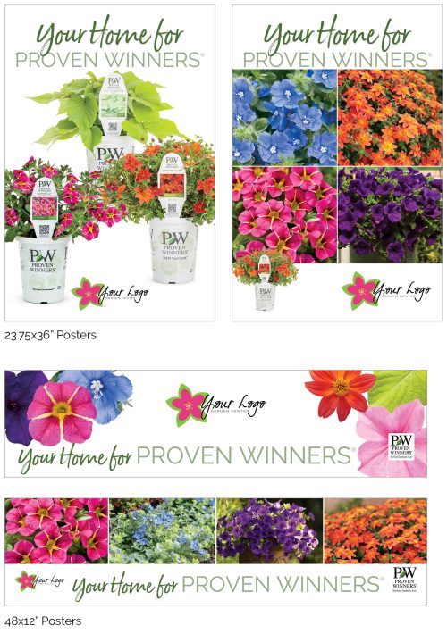 Your Home for Proven Winners® Annuals Signage - Add Your Logo!