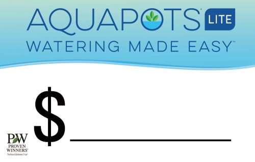 AquaPots® Lite Pricing 11x7" Benchcard