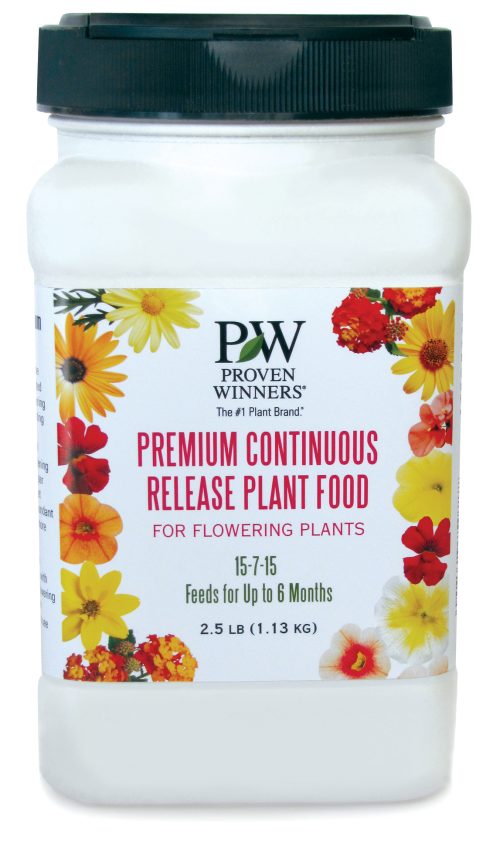 2.5 Pound Jars Proven Winners Premium Continuous Release Plant Food 12 Case