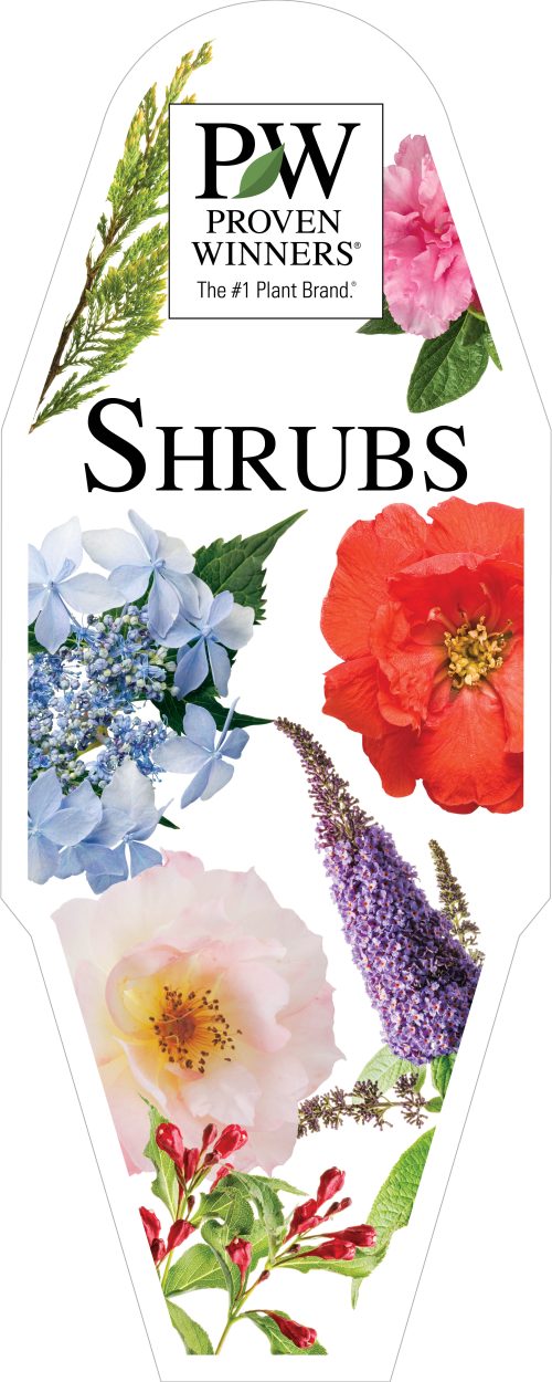 Shrubs Macro Heavyweight 18x45" Diecut Sign