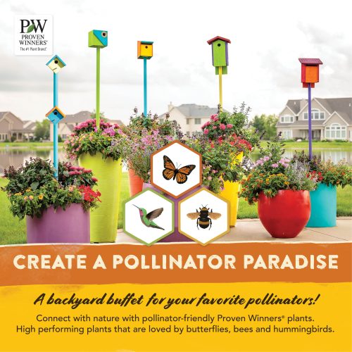 Proven Winners® Pollinators Paradise 18x18" Recipe Sign