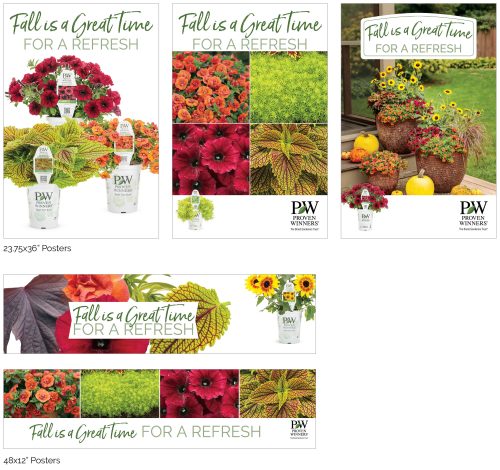 Fall is a Great Time for a Refresh! - Annual Signage - Add Your Logo!