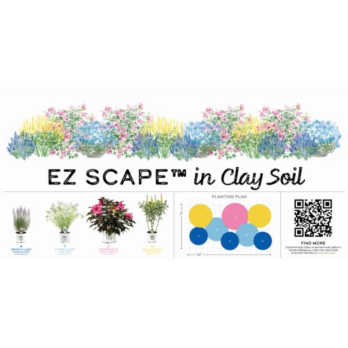 EZ Scapes™ Clay Soil Solution 5x2.5' Banner